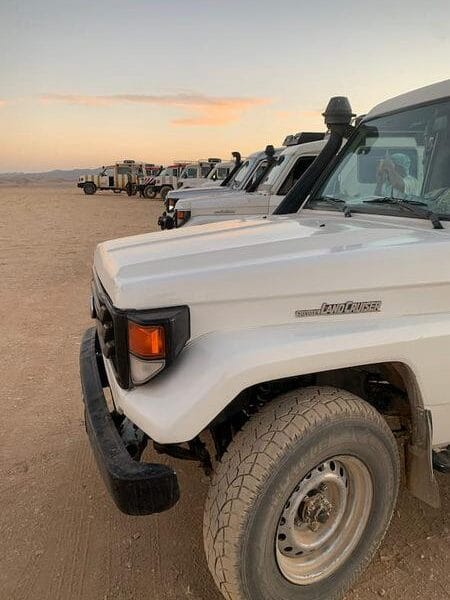 Jeep safari transfer for Star Gazing trip Hurghada